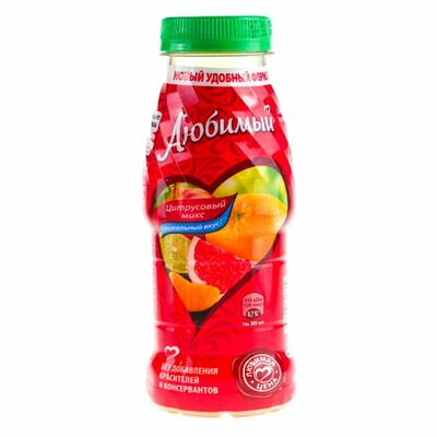 Сок Любимый Яблоко 0.33 в Spb по цене 129 ₽