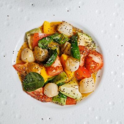 Гребешок с манго и авокадо в AGATA по цене 715 ₽