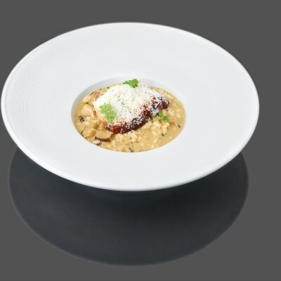 Ризотто с грибами, угрем и сыром Грюйер в Кабуки по цене 1450 ₽