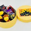 Подарочный набор с цветами и сладостями на Хеллоуин Halloween в Дарите красиво по цене 3890