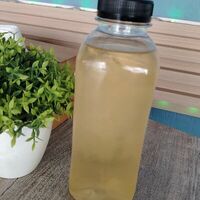 Холодный зелёный чай собственного приготовленияв Кафе SINBAD