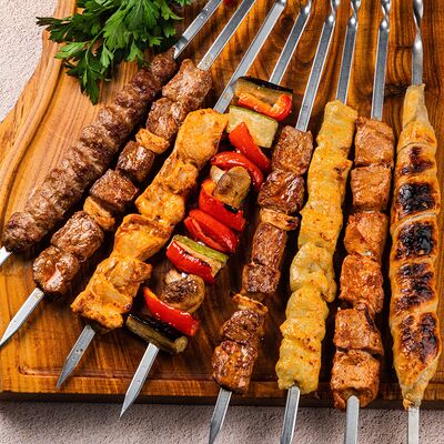 Люля-кебаб Телятина-баранина в Омар Хайям Европа и Азия по цене 530 ₽