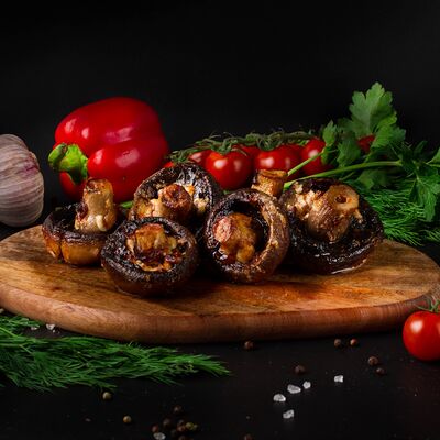 Шампиньоны на углях в Lamadjo 8888 по цене 490 ₽