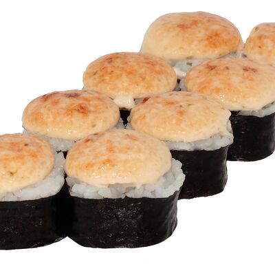 Запеченный ролл Печеный цезарь в Роллексы по цене 492 ₽