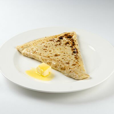 Блин с маслом в Блиныпицца по цене 90 ₽