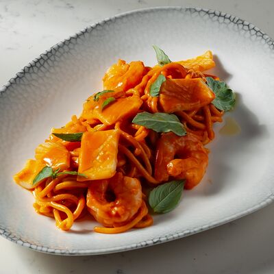 Арабьята с креветками в Cheeseria по цене 1280 ₽