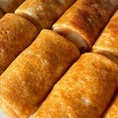 Блины со сгущенкой в Пельмешка по цене 175 ₽