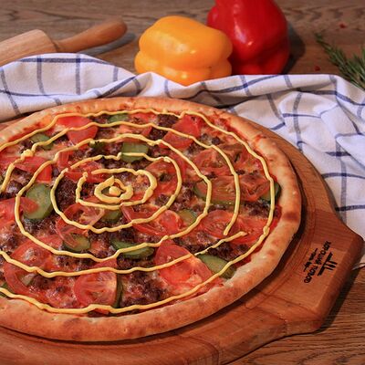 Чизбургер в Андеграунд Pizza & Sushi по цене 667 ₽