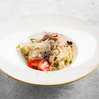 Паста Карбонара в La Maro