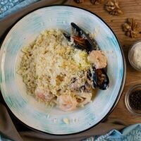 Паста с морепродуктами в Терраса