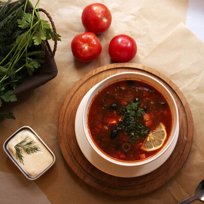 Солянка в Вкусно есть по цене 240 ₽