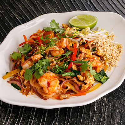 Пад тай с креветкамив Ginza по цене 1590 ₽