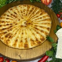 Пирог с сыром и зеленым луком (большой) в ПирогОс