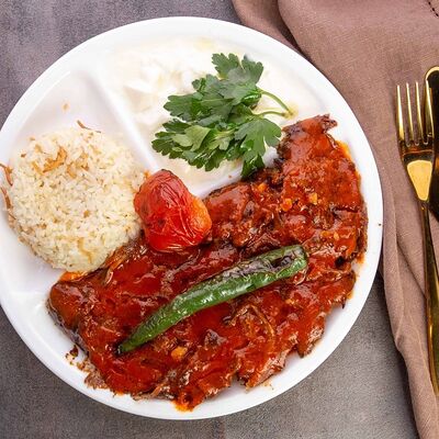 Искандер кебаб в Ankara Cafe по цене 500 ₽