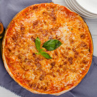 Пицца Маргарита в Кафе-джелатерия Casa Leone