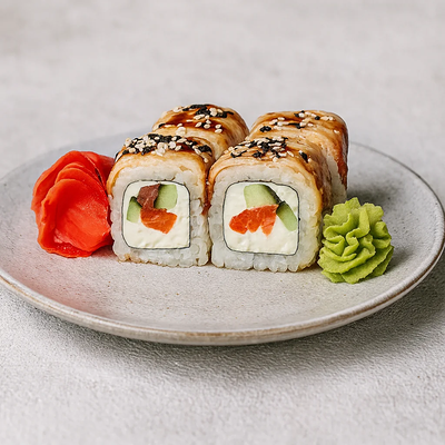 3. Унаги Урамаки 8к в Японика по цене 799 ₽