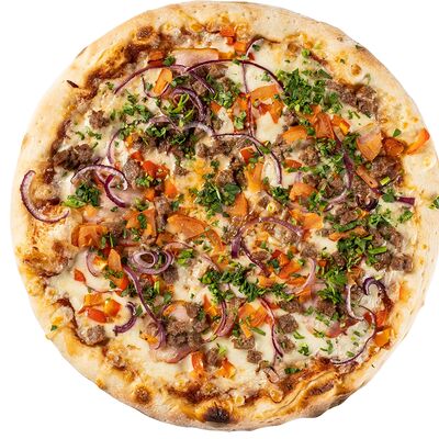 Пицца мясная в Кушай мясо по цене 660 ₽