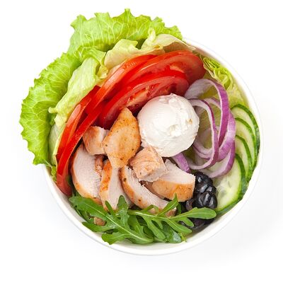 Салат Куриная грудка крем-чиз в Subway по цене 470 ₽