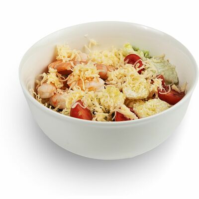 Салат Цезарь c креветкой в Лосось в Деле по цене 571 ₽