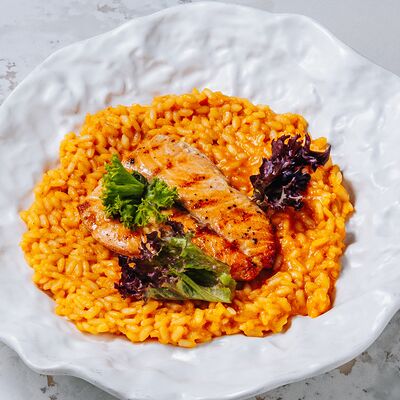 Ризотто с лососем в Casa di panna по цене 850 ₽