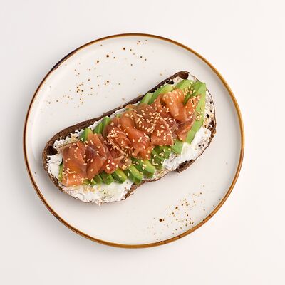 Брускетта с форелью в Кофе Крафт по цене 710 ₽