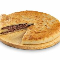 С мясом из свинины и говядины в Блинная