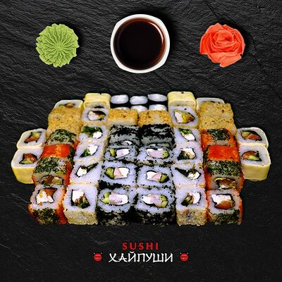 Футомаки микс №11 в Sushi Хайпуши по цене 2000 ₽