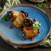 Жареные баклажаны с орехами по-грузински в Баклажан в ТЦ 