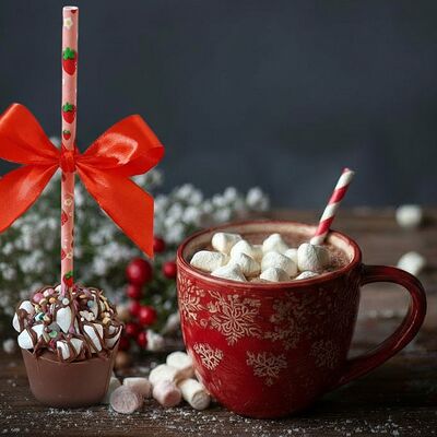 Шокобомбочка для горячего шоколада с маршмеллоу в Чародейка сладостей по цене 380 ₽