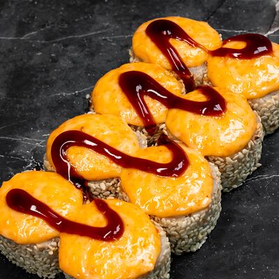 Ролл Запечённый спайси в OK PIZZA по цене 688 ₽