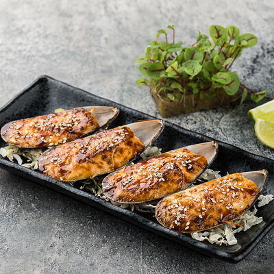 Мидии запеченные в ЛарисуВаннуХочу по цене 420