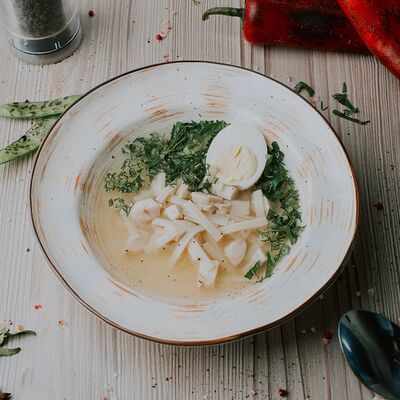 Суп куриный с лапшой в Ресторан Мангал по цене 440 ₽