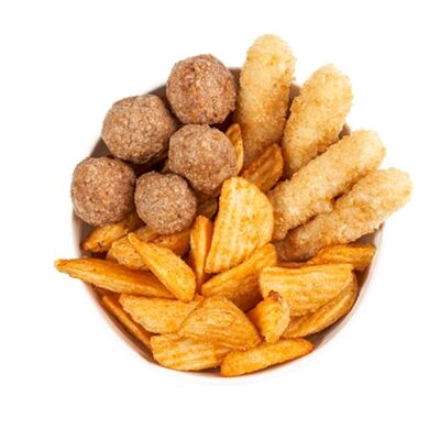 Саб Бокс Картошка, Фрикадельки, Сырные палочки в Subway по цене 420 ₽