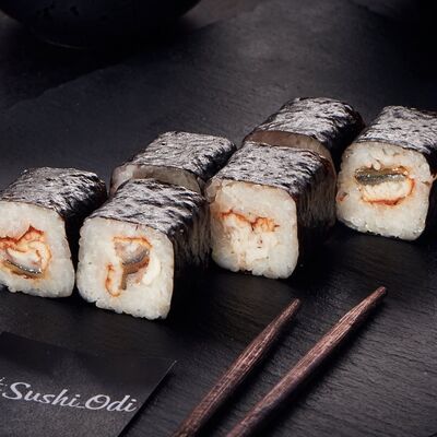 Мини ролл Угорь в #SushiOdi по цене 289 ₽