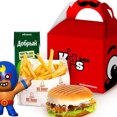 Детский Бокс с Чикенбургером в MC Doner по цене 17 р.