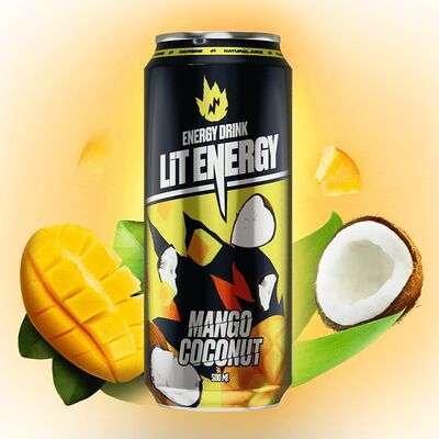 Lit Energy Mango Coconut в DARK SIDE шаурма & гриль по цене 250 ₽