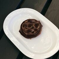 Вафли Бельгийские с шоколадной глазурью в Буффет