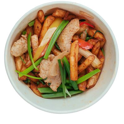 Фри с курицей в Wok Lagman по цене 2950 ₸