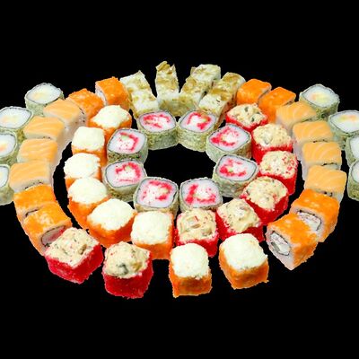 Сет №21 56 шт в Sushi №1 по цене 2099 ₽