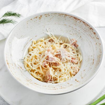 Паста Карбонара в Kekou Вкусная еда по цене 360 ₽