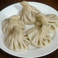 Хинкали с бараниной и говядиной варёные в Хинкали-Дали