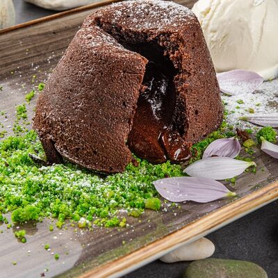 Шоколадный фондан в Тут харчо по цене 479 ₽