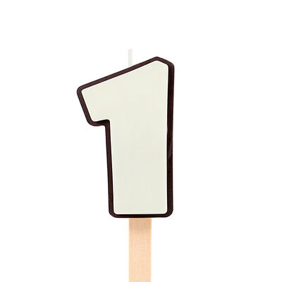 Цифра 1 изделие кондитерское из глазури в Кулинария Патрик & Мари по цене 221 ₽