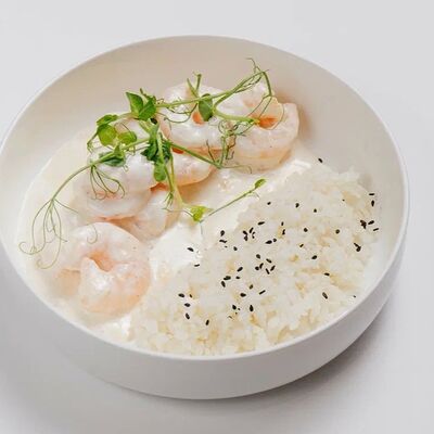 Креветки в сливочно-винном соусе в Sant по цене 690 ₽