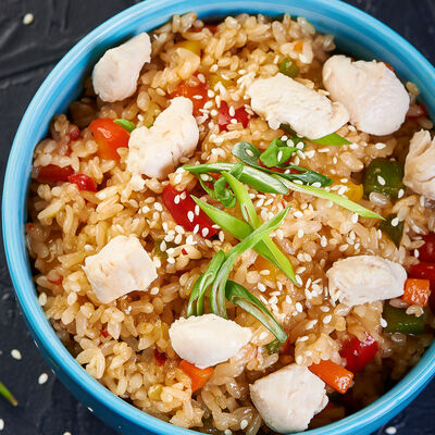 Тяхан с курицей в Kuksu №1 по цене 499 ₽