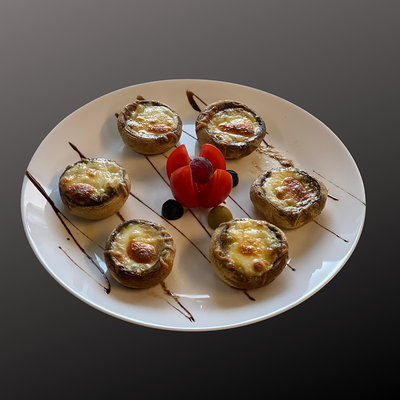 Фаршированные шампиньоны в АУ по цене 450 ₽