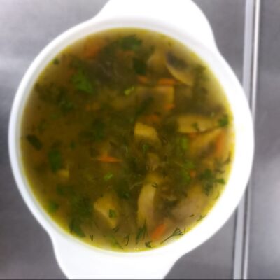 Суп грибной в ТУТ КУХНЯ по цене 370 ₽