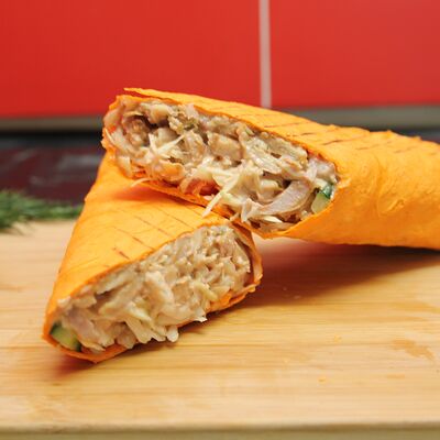 Шаурма в сырном лаваше в Гриль кинг по цене 399 ₽