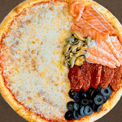 Пицца Дары моря в Бардабар по цене 740 ₽