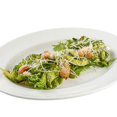 Салат с креветками, авокадо и песто в ЭРА по цене 940 ₽